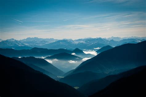 Wallpaper : blue, mist, mountains, Alps, fog, Bavaria 4131x2744 - - 940283 - HD Wallpapers ...