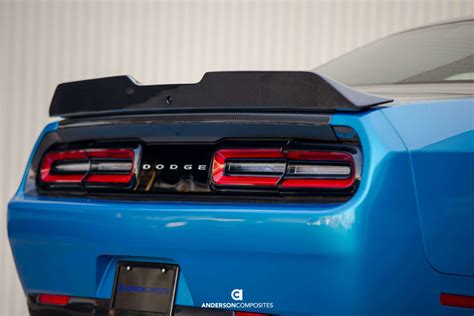 Challenger Type-SA Carbon Fiber Rear Spoiler - SHOPHELLCAT