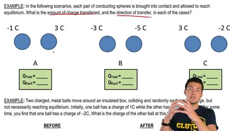 Conservation of Charge Example Problems | Pearson+ Channels