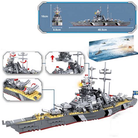 Lego Battleship | Warship & Navy Ships Sets FREE SHIPPING