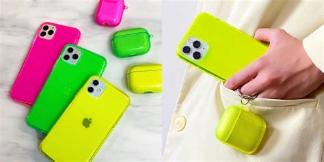 Neon Yellow Clear iPhone Case – VelvetCaviar.com