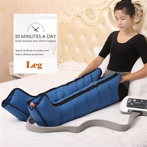 Electric Air Compression Leg Massager Leg Wraps Foot Ankles Calf Massage Machine Arm Waist ...