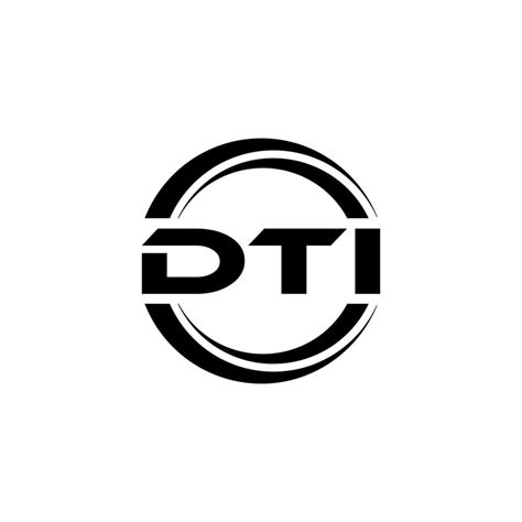 dti logo diseño, inspiración para un único identidad. moderno elegancia y creativo diseño ...