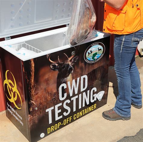 CWD Testing Freezer | National Deer Association