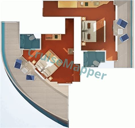 Costa Diadema cabins and suites | CruiseMapper