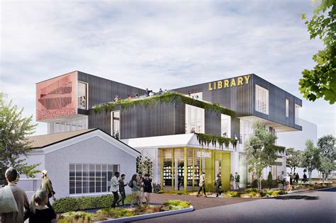 Houston: Public Library-Retail Concept for Montrose Sails thru Planning Commission - Virtual ...