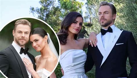 Derek Hough and Hayley Erbert tie the knot in a ‘fairytale’ wedding