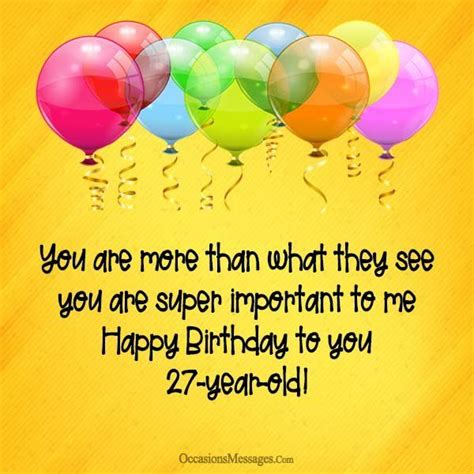 27 Years Old Birthday Quotes - ShortQuotes.cc