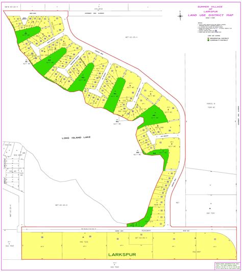 Map – Summer Village of Larkspur