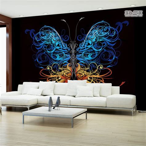 +40 Stylish 3D wallpaper for living room walls, 3D wall murals