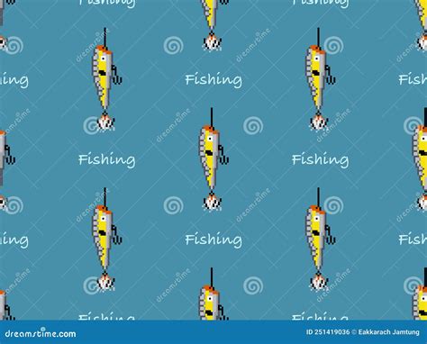 Pixel Art Of A Fishing Rod. Vector Illustration | CartoonDealer.com ...