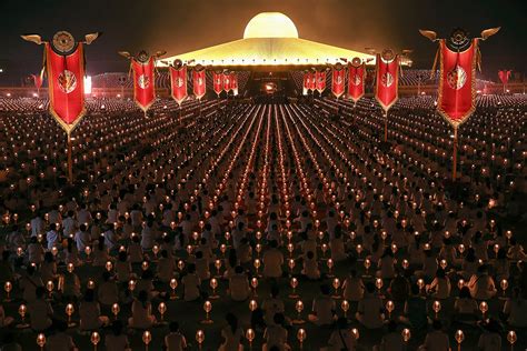 This Makha Bucha Day scene reminded me of Nazi Germany for a moment. : r/interestingasfuck