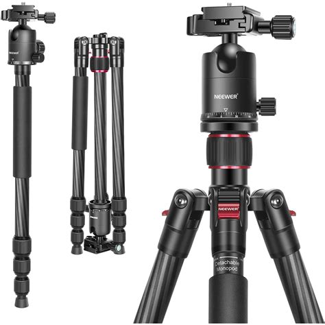 Neewer Carbon Fiber Tripod with Ball Head 66601443 B&H Photo