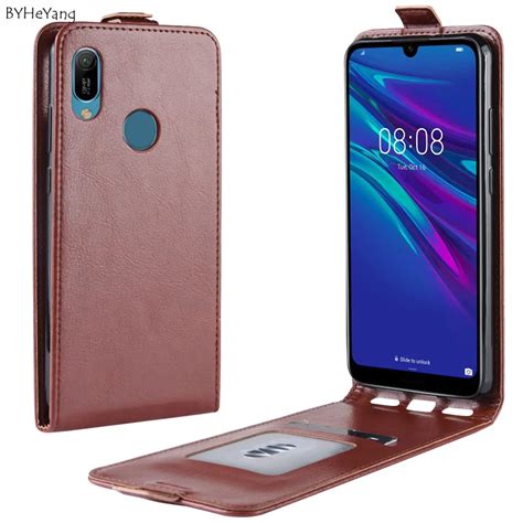 Cover For Huawei Y6 2019 Case Y 6 2019 Vertical Pu Leather Flip Case 6. ...