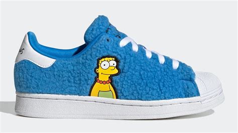 adidas Puts Marge and Homer Simpson on These Fuzzy Sneakers