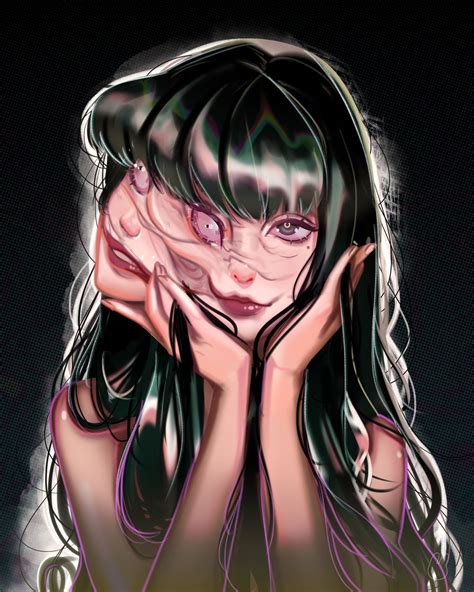 tomie - junji ito by alienstolemytea on DeviantArt