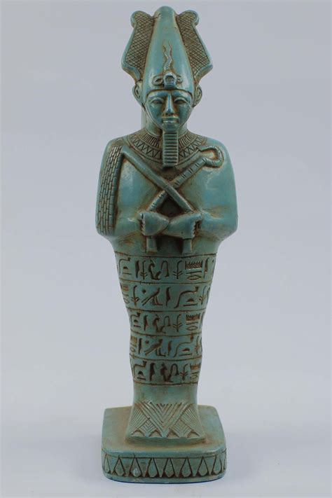 Osiris Statue - 11 Inches Tall in Flame Stone - Made in Egypt - Omen ...