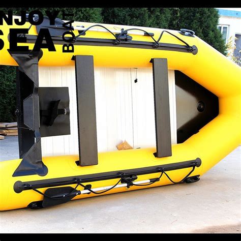 PVC Hull Material Folding Inflatable Fishing Boat - Rowing Boat and Aluminum Fishing Boat price