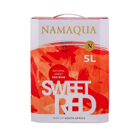 Namaqua Johannesburger Sweet Red Wine 5lt