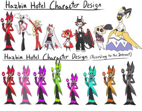 Hazbin Hotel character design (according to the internet) by DaniDraws ...