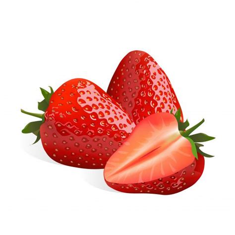 Strawberry isolated Premium Vector | Premium Vector #Freepik #vector #food #leaf #green #nature ...