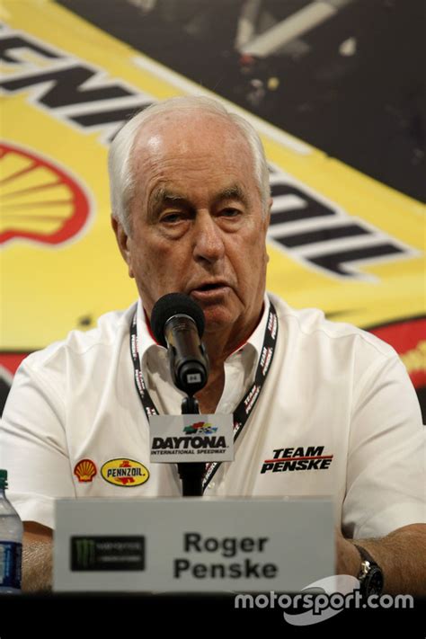 Roger Penske, Owner Team Penske at Daytona 500