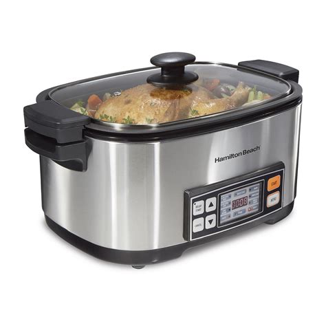 Hamilton Beach 6 Quart 9-in-1 Multi-Cooker/Rice Cooker - 33065 | HamiltonBeach.com