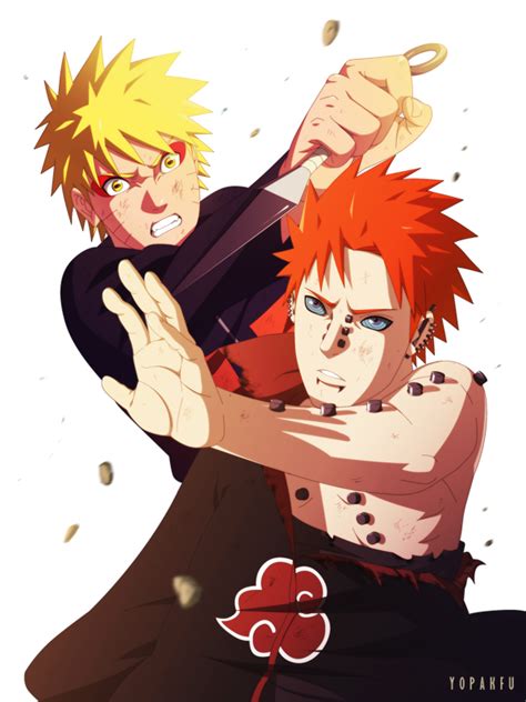 Naruto vs. Pain by yopakfu on DeviantArt