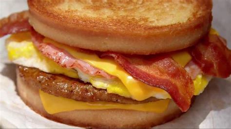 Jack in the Box Loaded Breakfast Sandwich TV Commercial, 'Breakfast Buffet to Go' - iSpot.tv