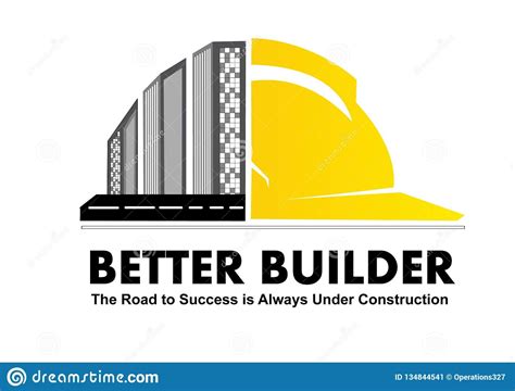 Logo design for a construction company vector image stock vector ...