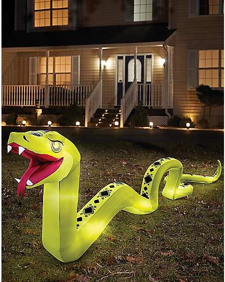 20 Ft. Snake Inflatable Decoration - Spirithalloween.com