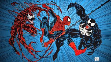 Venom Vs Spiderman Wallpaper