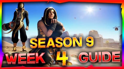 Fortnite Season 9 Week 4 Challenges Guide And Locations - YouTube