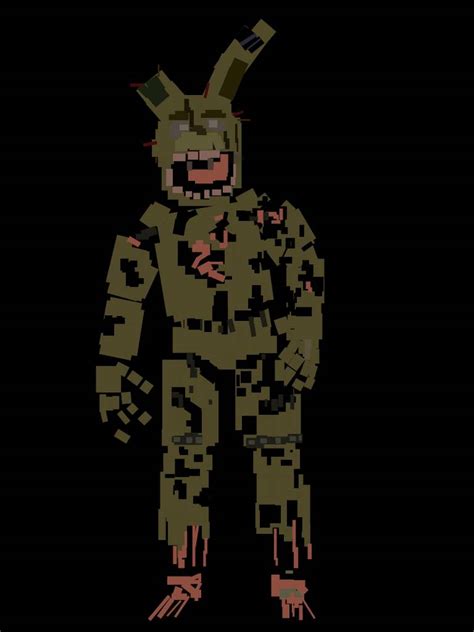 8bit Springtrap by WolfPlayz1 on DeviantArt