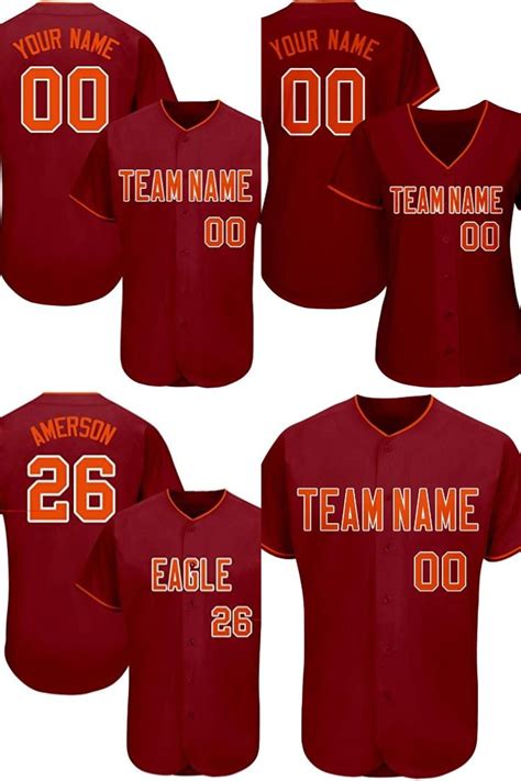 Pin by Custom/Design Your Own Jerseys on Custom Baseball Jerseys with ...