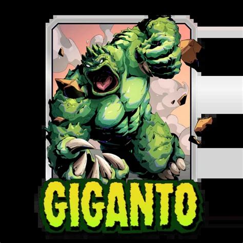 Giganto - MARVEL SNAP Card - Untapped.gg