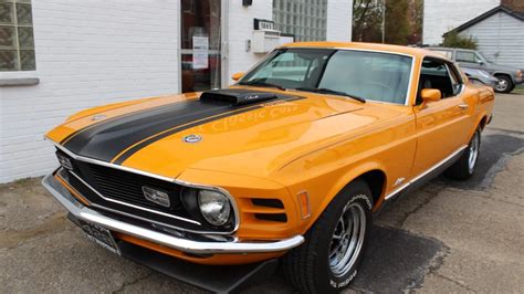 1970 Ford Mustang Mach 1 Super Cobra Jet 4-Speed VIN: 0F05R178246 ...