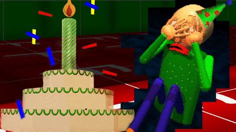 *NEW* I MADE BALDI CRY AT HIS BIRTHDAY PARTY.. SECRET ENDING. - Baldi's ...