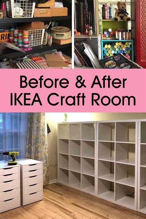 Designing my ikea kallax and alex craft room – Artofit