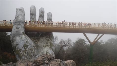 The Golden Bridge. Is a visit to this massive hand bridge worth the price tag?