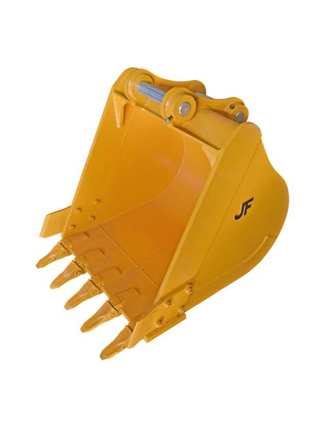 48" Excavator Bucket for Komatsu Model PC200 Excavator with 80mm Pins (Fully Dressed, Pins ...