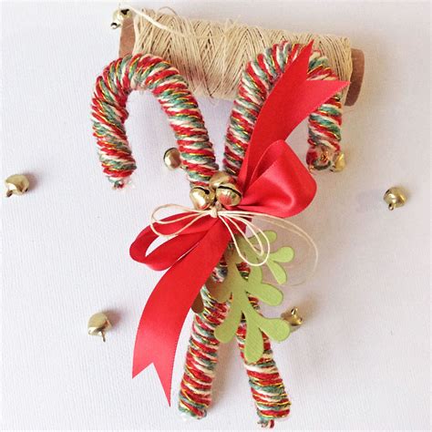 Card-Blanc by Kathy Martin: Candy Cane Ornament