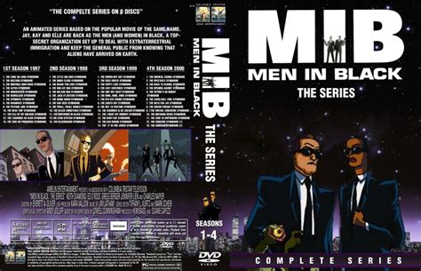 Men In Black The Series Season 1-4 - TV DVD Scanned Covers - Men In ...