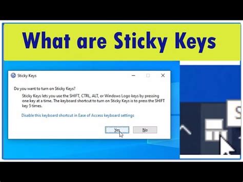 What are Sticky Keys || How to Use Sticky Keys - Adnan Hashmi