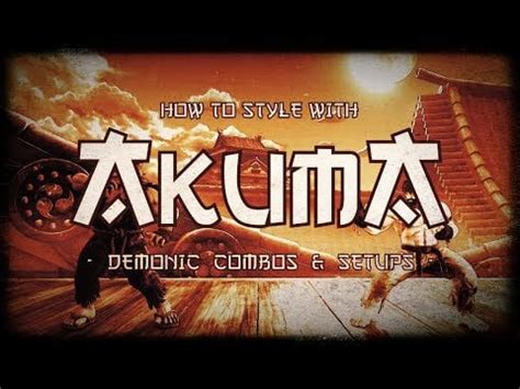 Akuma Swag - Demonic Combos & Setups : r/StreetFighter