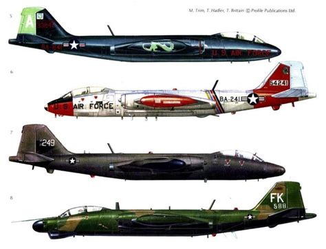 Martin B-57 Noc Intruder | Aircraft art, Reconnaissance aircraft, English electric canberra