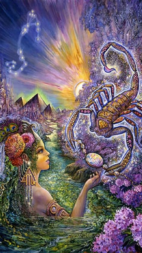 Pin by Tammy Marie on Fantasy | Josephine wall, Scorpio art, Fantasy artist