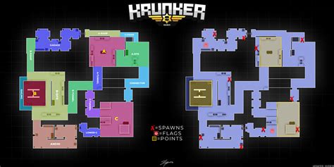 Krunker Overview Maps :: Behance