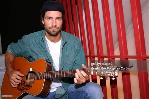 French singer Tom Leeb poses during a portrait session in Paris ...