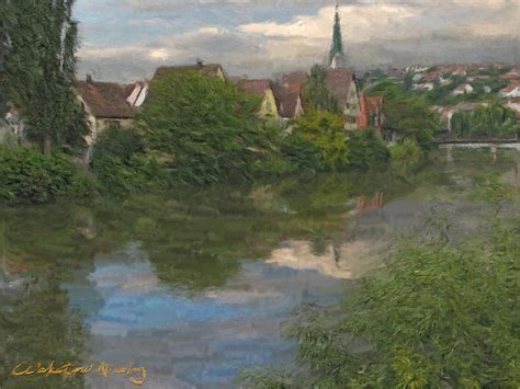 View of the cathedral in Rottenburg on Neckar Digital Art by Nikolay Vakatov - Fine Art America